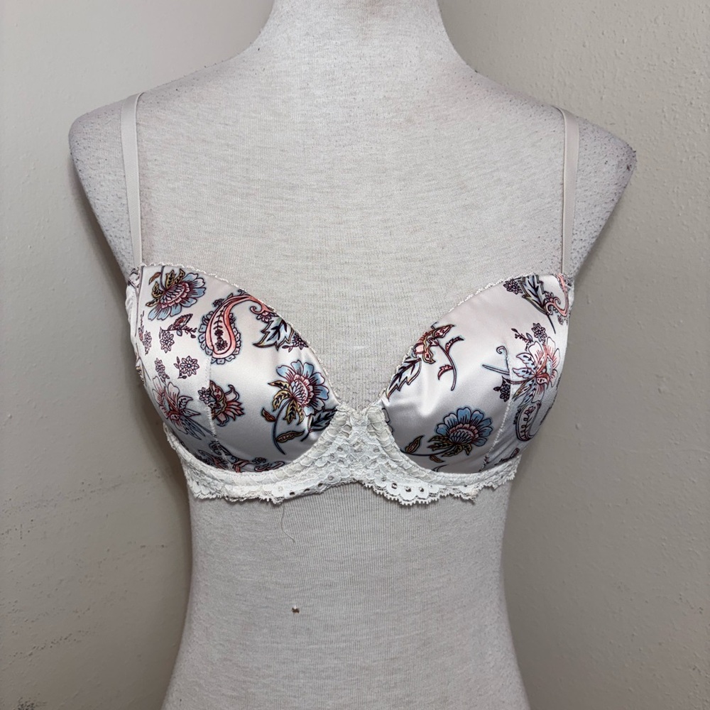 Victoria Secret Dream Angels Floral Lined Demi Bra